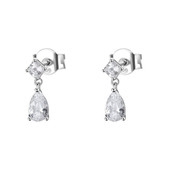 Orecchini Brosway Donna FANCY INFINITE WHITE in Argento Cubic Zirconia FIW117 - FIW117